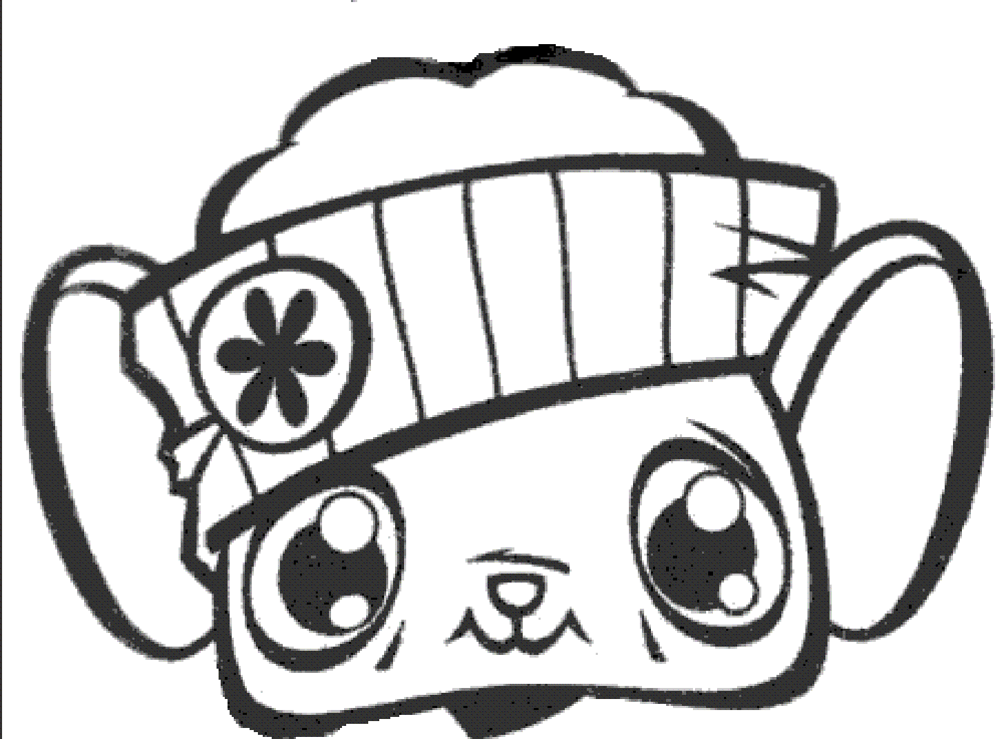 masque  pet shop souris